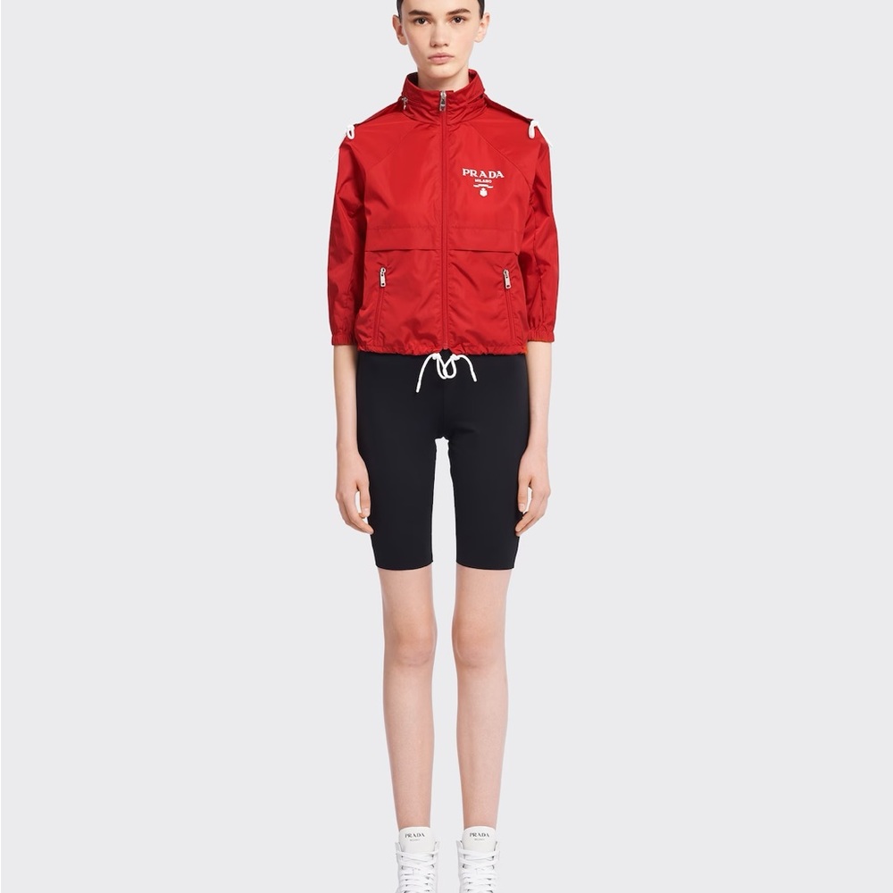 PRADA Light Re-Nylon rain jacket size 36 Italian Xxs - Picture 2 of 6